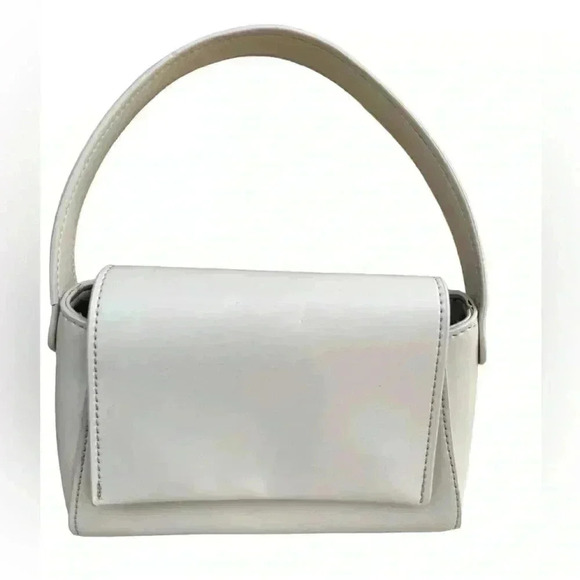 H.O.W women’s hand bag clutch cream off white used in excellent condition - Picture 11 of 12